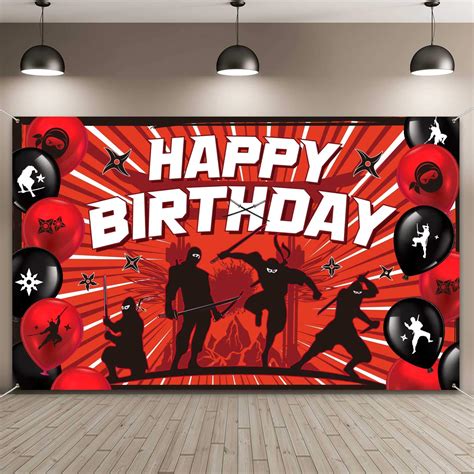 ninja warrior gifts|Amazon.com: Ninja Warrior Birthday Party Supplies